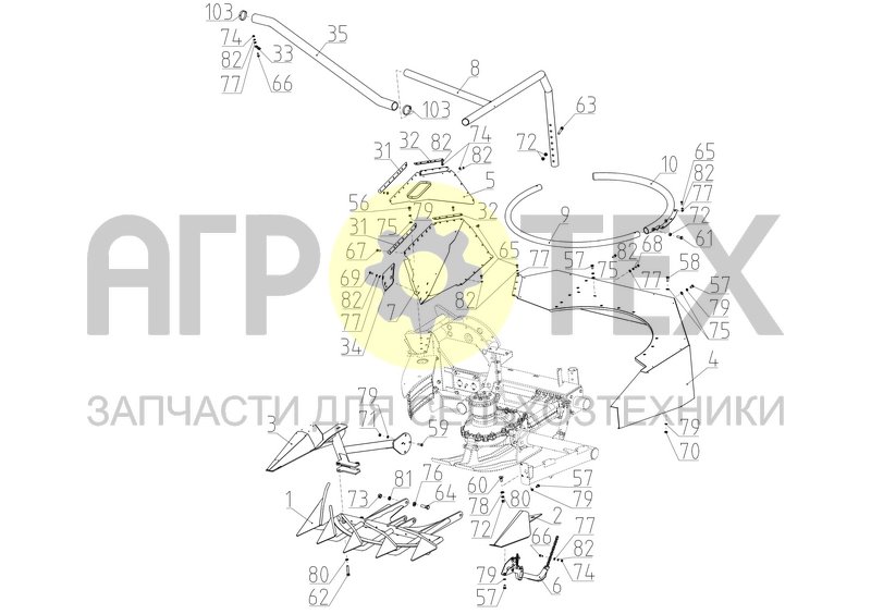 Щиты и делители (ЖР-600.01.05.000Ф) (№75 на схеме)